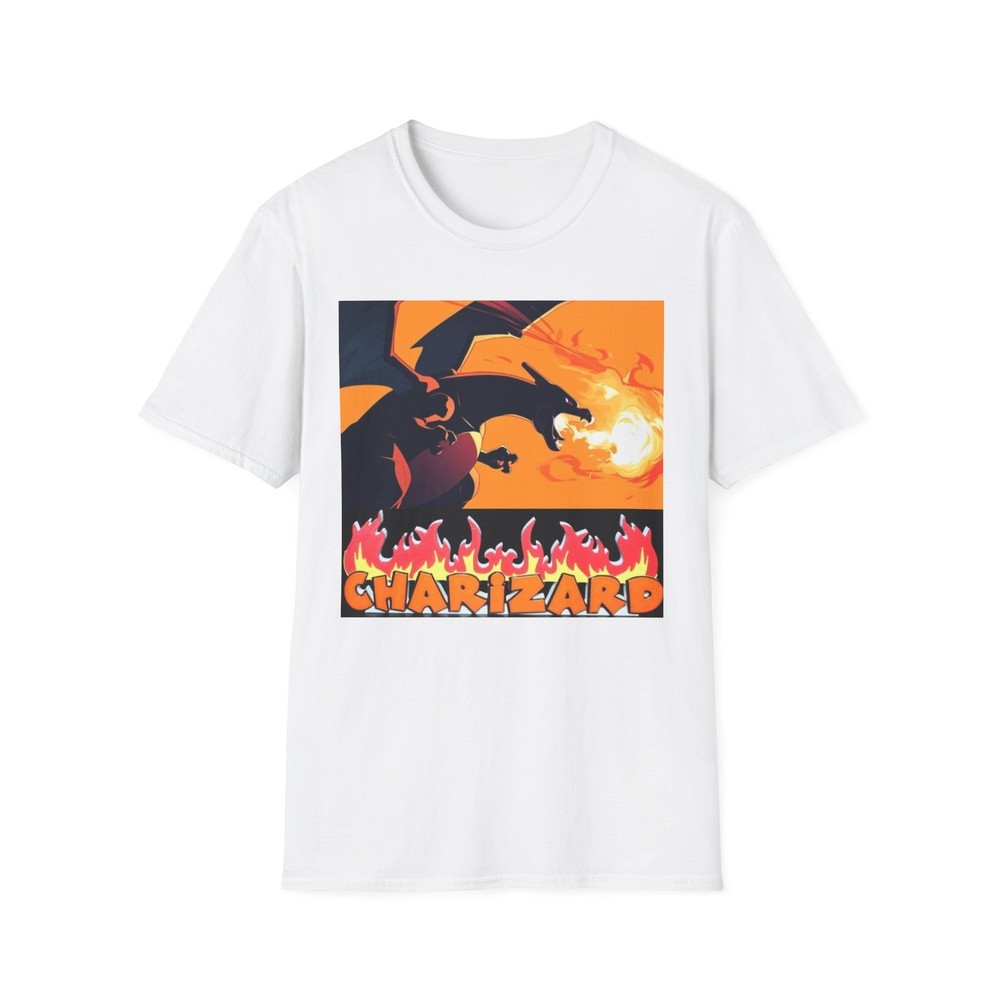 Fire-Breathing Dragon T-Shirt | Retro Flame Illustration