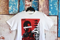 Call Of Duty Black Ops Call War Video T-Shirt Tee Short Sleeve LARGE White