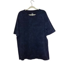Members Mark Navy Blue Camo Active tee Size XXL Mens