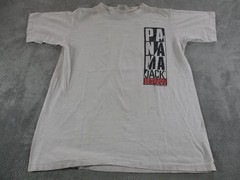 Vintage Panama Jack Shirt Mens Large White Special Edition Graphic Made USA
