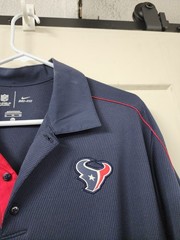 Shirt XL Houston Texans Nike on Field Apparel Dri Fit NFL Football