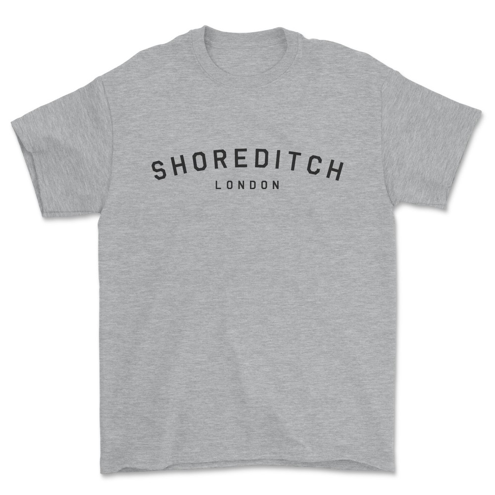 Shoreditch London T-shirt District Street Clothing Gift