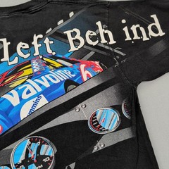 Vintage Valvoline Racing Mark Martin Shirt Mens XL Black Graphic NASCAR 1998 90s