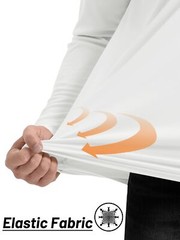 UPF50+ Men’s Sun Protection UV Shirts 1/4 Zip Long Sleeve Performance Golf Tops