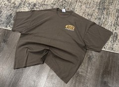 Vintage Y2K Redneck Sportsman T Shirt—Baggy Boxy Earth Tone Brown Men’s XXXL
