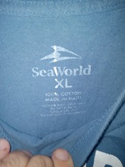 Sea World Est. 1964 Officially Licensed XL Light Blue T-Shirt San Diego