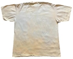 Vintage 90s Monterey California Art Nature T-Shirt XL Yellow Made In USA 1990s