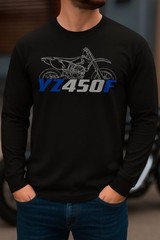 For Yamaha YZ450F 2003-2025 fans – Long Sleeve T-shirt