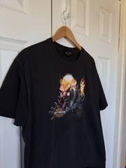 Harley Davidson T Shirt Size Large Clown Black Vintage Y2K Grunge Hip Hop