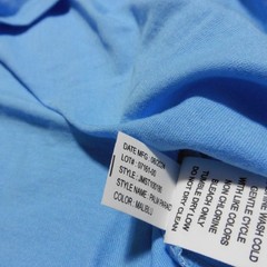 Johnnie-O Men’s Small Palm Paradise T-Shirt Malibu Blue SS Crew Neck