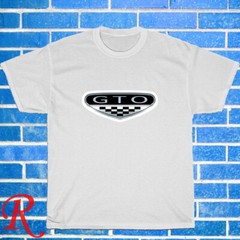 New Pontiac GTO Logo Black/Grey/Navy/White Size S-5XL Unisex T-Shirt