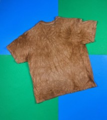 Big Tiger Face T Shirt Size XL The Mountain Animal Nature Tie dye Orange All Ovr