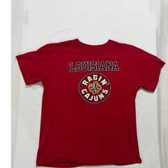 Russell Athletic Louisiana Ragin’ Cajuns Red Graphic T-Shirt Men’s Large