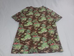 Polo Ralph Lauren Classic Fit M Hawaiian Beach Surfing Hula Girl Short Sleeve
