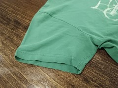 Small Schwinning Bicycle Green Short Sleeve T-Shirt American Apparel – Has Holes