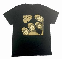 THE BEATLES “Rubber Soul” Cover Artwork LARGE Adult Unisex T-shirt 2010 Apple