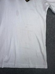 Prada T-Shirt Mens Medium White Crew Neck Short Sleeve Cotton Designer
