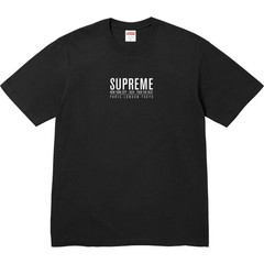 Supreme – Paris Tee T Shirt Black – SS24 – BRAND NEW