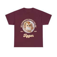 Customise Your Own Photo Unisex T-shirt – My Favourite People Call Me