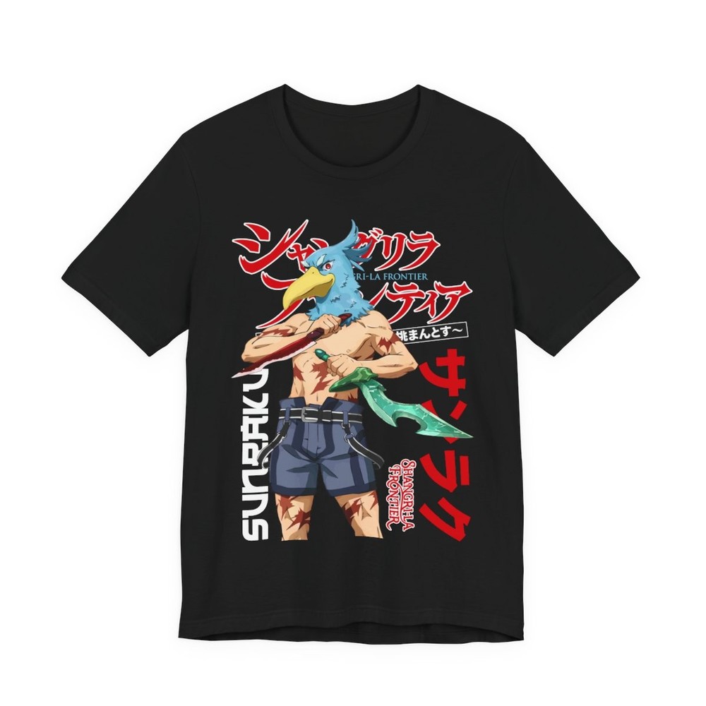 Sunraku Shangri-La Frontier anime manga otaku Funny Gift Unisex T-Shirt