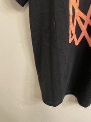 Air Jordan DNA Hoop on Fire Double Sided Tee Sz Large Black Standard Fit NWT