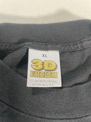 VTG Just Brass 3D Emblem 80s Who Wants to Live Forever Long Sleeve T-Shirt Sz XL