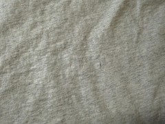 MENS USED VINTAGE 90S SINGLE STITCH WHATEVER NOVELTY SHIRT GRAY SIZE LARGE