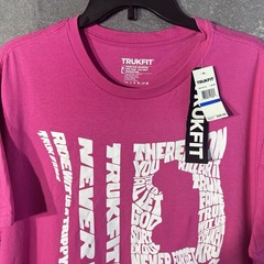 TRUKFIT Men’s XL V. Berry Pink Short Sleeve Graphic T-Shirt Cotton El Salvador
