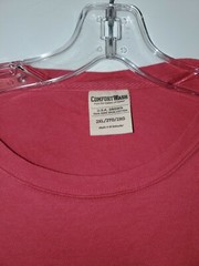 ComfortWash by Hanes – Garment Dyed Long Sleeve Pocket T-Shirt red 2XL NEW