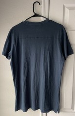 Kuhl Born In The Mountains T Shirt Men Medium Blue Organic Cotton Wildfibre 7245