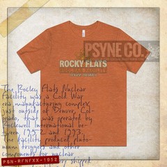 Rocky Flats Nuclear Facility 1952 Vintage Men’s T-Shirt