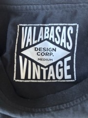 Valabasas Vintage Men’s Embroidered Basketball T-Shirt Size Medium