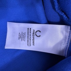 Fred Perry T-Shirt Small Royal Blue Logo Pocket Cotton Jersey Casual Crew Neck