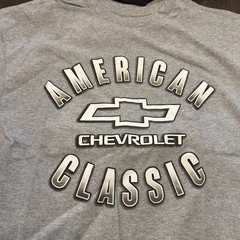 Chevrolet American Classic Graphic T Shirt Grey Men’s Size M GM Licensed