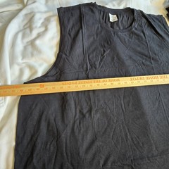 Men’s Muscle Tank 5XL Black 5pack Machine Wash Lightweight Big&Tall New