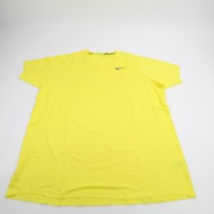 Nike Pro Short Sleeve Shirt Men’s Yellow New with Tags XL