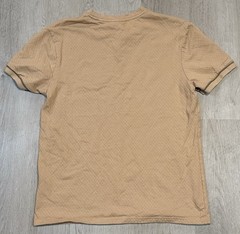 Guess Button Tee Shirt Mens Size M Beige Short Sleeve Casual Classic