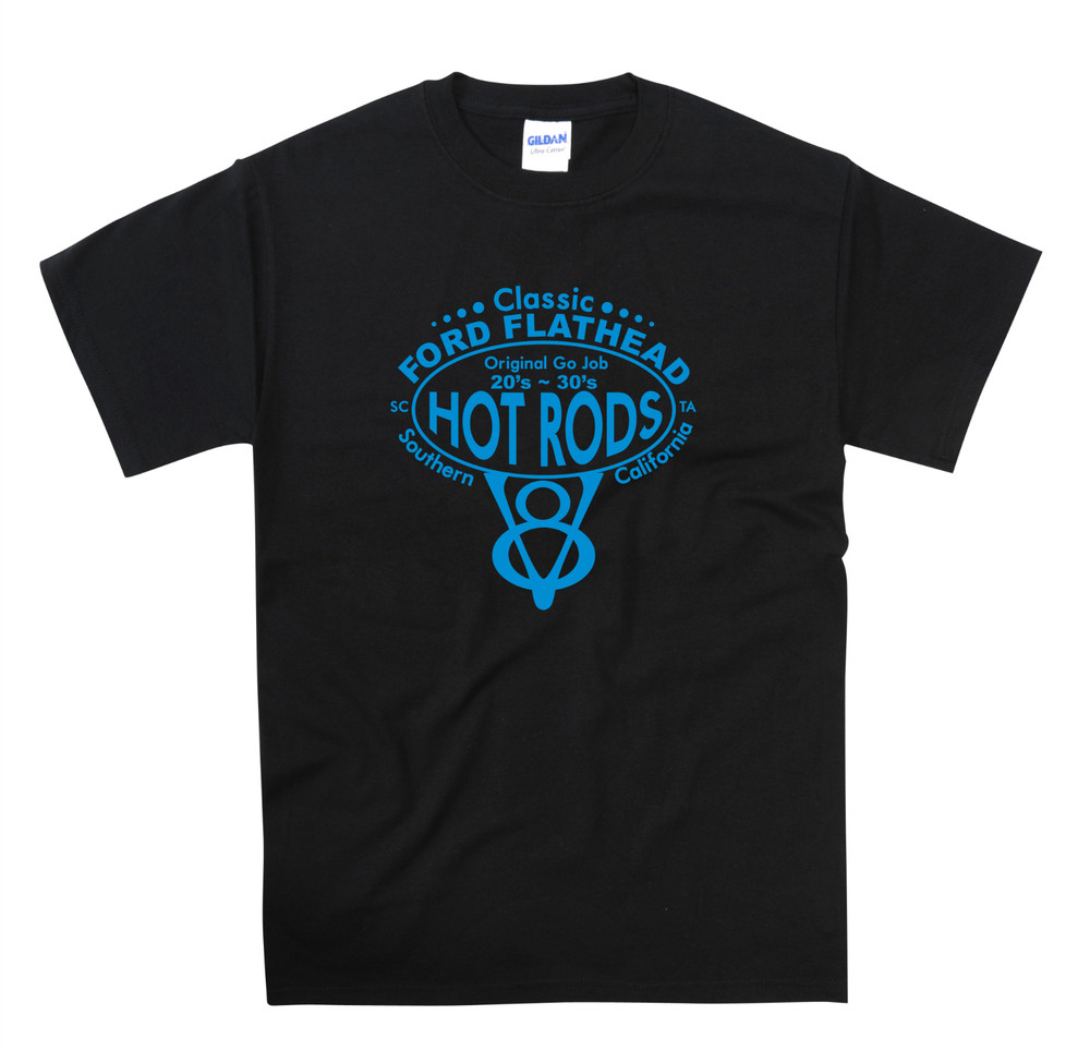 Classic Car T Shirt Ford Flat Head eBays Biggest Choice of colours and Sizes