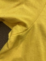 Pac-Man by C-Life Group Graphic Print Yellow Tee Bandai Namco Size L
