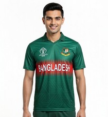 Men’s Cricket Jersey T Shirt Top Australia India Pakistan England Bangladesh
