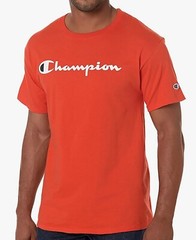 Champion Men’s T-shirt, Cotton Midweight Men’s Crewneck Tee, T-shirt for Men, Sc