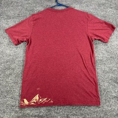 prAna Shirt Mens Large Red Short Sleeve Casual Comfort Outdoors Hiking