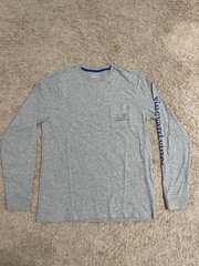 Vineyard Vines Long Sleeve Grey Shirt Men’s Size S