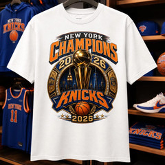 New York Basketball 2026 Champions Shirt, New York Knicks Champions Fan Tee