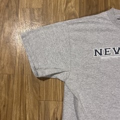 Vintage New York Shirt Mens Large Gray NY Boroughs Graphic Tee Delta Pro Weight