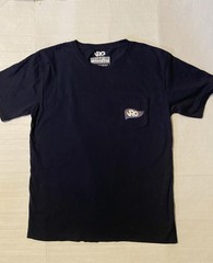 Ronald Reagan XXL Rowdy Gentleman black baseball pocket tee shirt
