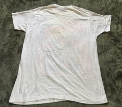 Vintage Mickey Mouse Sleep Shirt White One Size Hawaii Wave Zone Sherry 90s USA