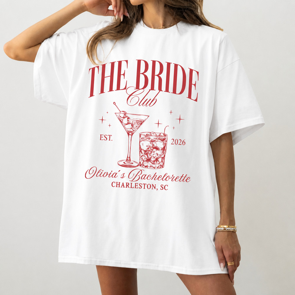 HOT Luxury Bachelorette Party Shirt Custom Text Bridal Crew Tee Gift SummerVibes