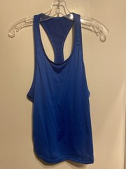 Unbranded Men’s Workout Tank Top NWOT Royal Blue Small Slim Fitness Racerback