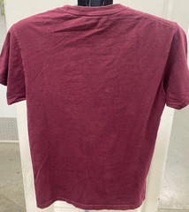 VANS Men’s Skull Rose Burgundy Short Sleeve Graphic Tee SZ S